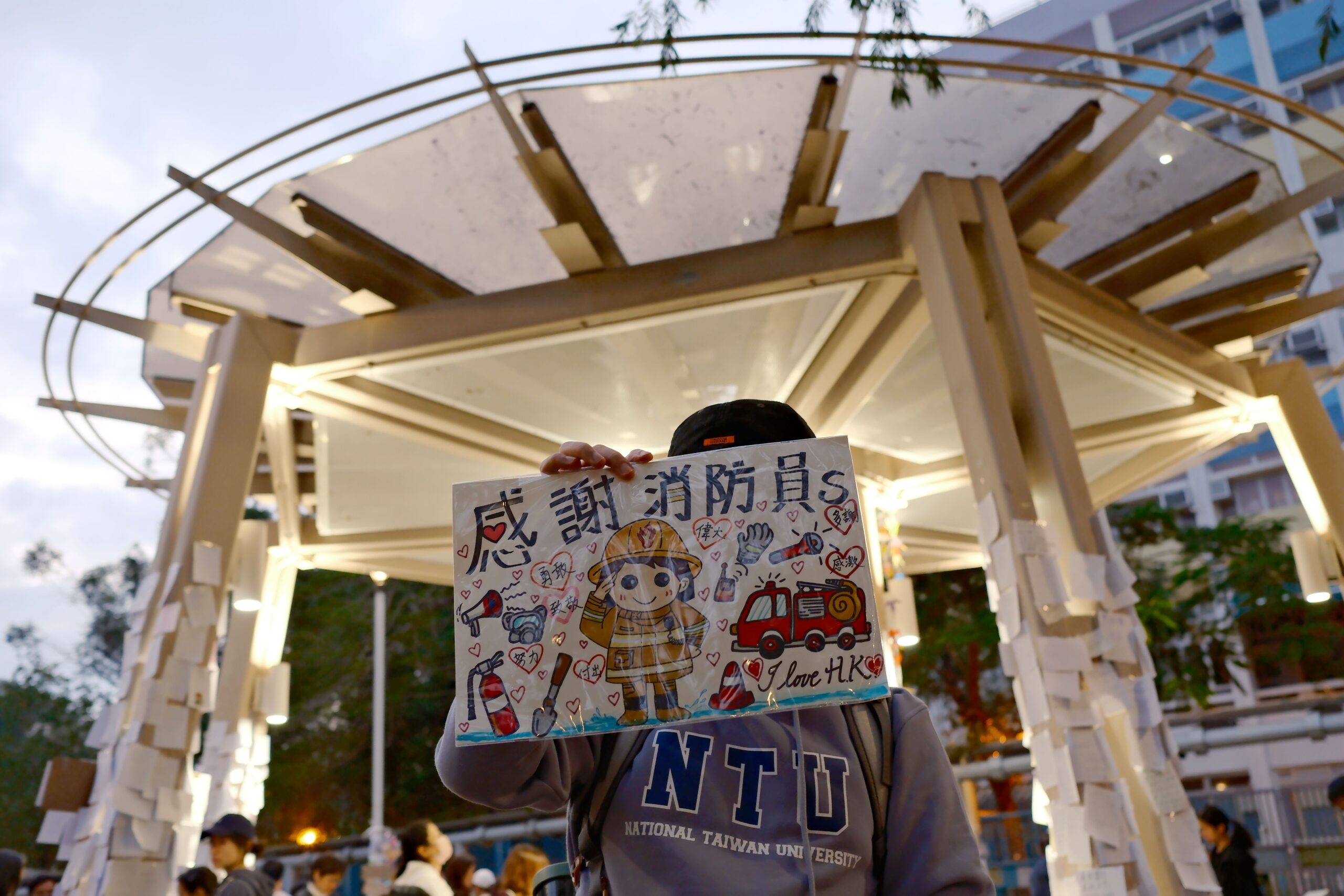 大埔涼亭的最後一夜